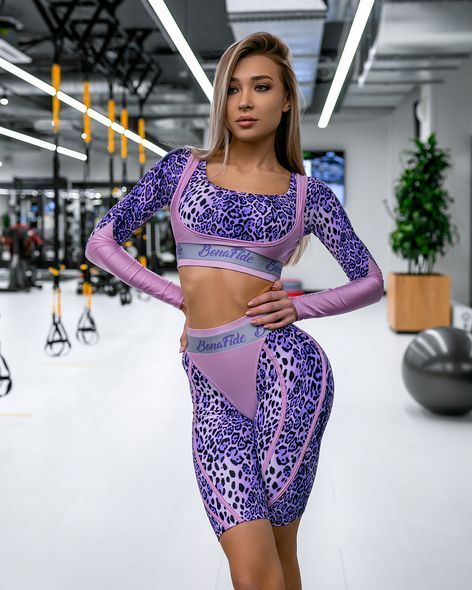 Рашгард BONA FIDE Aerobica Rash Lilac, S, Lilac