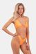 Плавки NEBBIA High Cut V-Shape Bikini Bottom Neon 455 Orange, S, Orange