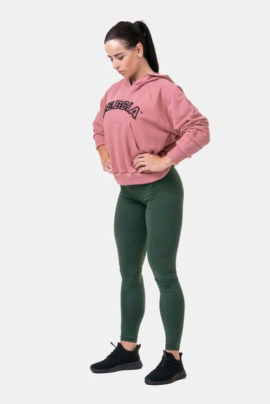 Худі NEBBIA Iconic Hero Sweatshirt With A Hoodie 581 Old Rose, XS, Old Rose