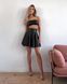 Топ BONA FIDE Top Bandeau Black Skin, L, Black Skin