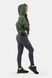Худі NEBBIA Loose Fit Crop Hoodie Iconic 421 Dark Green, M/L, Dark Green