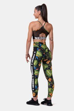 Легінси NEBBIA High-Waist Performance Leggings 567 Jungle Green, XS, Jungle Green