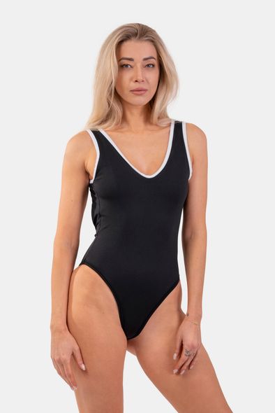 Купальник NEBBIA One-Piece Swimsuit Black French Style 460 Black, S, Black