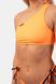 Лиф NEBBIA One Shoulder Bandeau Bikini Top 449 Orange Neon, S, Orange Neon