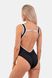 Купальник NEBBIA One-Piece Swimsuit Black French Style 460 Black, S, Black