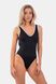 Купальник NEBBIA One-Piece Swimsuit Black French Style 460 Black, S, Black