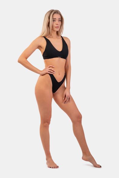 Лиф NEBBIA Triangle Bralette Bikini Top With Padding 457 Black, S, Black