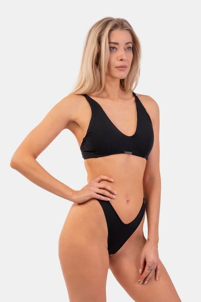 Лиф NEBBIA Triangle Bralette Bikini Top With Padding 457 Black, S, Black