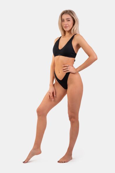 Лиф NEBBIA Triangle Bralette Bikini Top With Padding 457 Black, S, Black