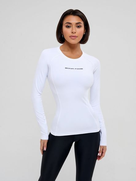 Рашгард BONA FIDE Rashguard Round Juicy White, M, White