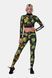 Рашгард NEBBIA High-Energy Cropped Jacket 564 Jungle Green, XS, Jungle Green