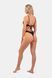 Лиф NEBBIA Triangle Bralette Bikini Top With Padding 457 Black, S, Black