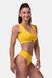 Лиф NEBBIA Miami Sporty Bikini 554 Bralette Yellow, S, Yellow