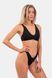 Лиф NEBBIA Triangle Bralette Bikini Top With Padding 457 Black, S, Black