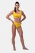 Лиф NEBBIA Miami Sporty Bikini 554 Bralette Yellow, S, Yellow