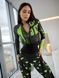 Комбінезон BONA FIDE ComeBase Run Like Gepard Lime, XS, Gepard Lime