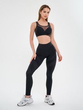 Легінси BONA FIDE Stingray Black, S, Black