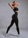 Легінси BONA FIDE Extra Sex Corsage Black Skin, XS, Black Skin