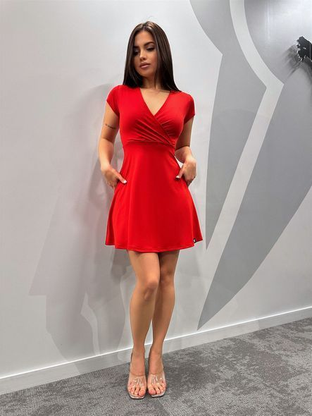 Сукня BONA FIDE Decolletage Afterschool Red, L, Red