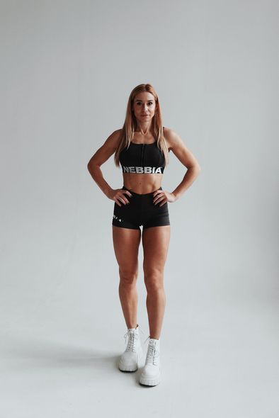 Шорти NEBBIA Classic Hero High Waist Shorts 582 Marron, M, Marron
