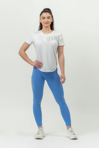 Футболка NEBBIA Fit Activewear Functional T-shirt With Short Sleeves 440 White, M, White