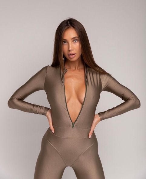 Комбінезон GOFIT Jumpsuit Olive, S, Olive