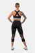 Топ NEBBIA Medium Impact Cross Back Sports Bra 410 Black, XS, Black