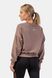 Свитшот NEBBIA Loose Fit Sweatshirt Feeling Good 420 Brown, XS/S, Brown