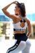 Топ NEBBIA Power Your Hero Iconic Sports Bra 535 White, S, White