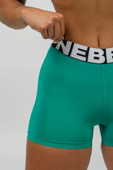 Шорти NEBBIA High Waisted Legging Shorts Glute Pump 240 Green, S, Green