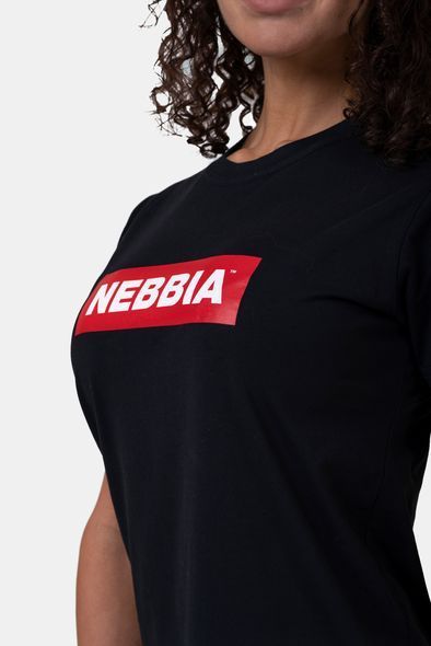 Футболка NEBBIA Women T-Shirt 592 Black, M, Black