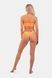 Ліф NEBBIA One Shoulder Bandeau Bikini Top 449 Orange Neon, S, Orange Neon