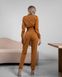 Комбінезон BONA FIDE Safari Jumpsuit Caramel Velvet, S, Caramel Velvet