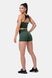 Шорти NEBBIA Classic Hero High Waist Shorts 582 Dark Green, XS, Dark Green