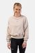 Свитшот NEBBIA Loose Fit Sweatshirt Feeling Good 420 Cream, XS/S, Cream