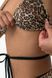 Ліф NEBBIA Maceio Bikini Top Leopard 757 Brown, L, Brown