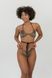 Ліф NEBBIA Maceio Bikini Top Leopard 757 Brown, L, Brown