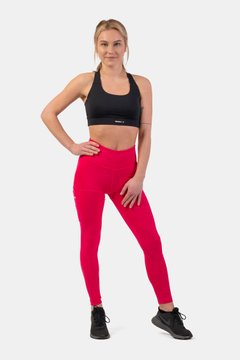 Легінси NEBBIA Active High-Waist Smart Pocket Leggings 402 Pink, XS, Pink