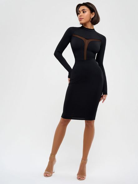 Сукня BONA FIDE Aphrodisiac Dress Black, M, Black