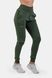 Брюки NEBBIA High-Waist Loose Fit Sweatpants Feeling Good 409 Dark Green, XS, Dark Green