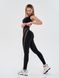 Леггинсы BONA FIDE Bona Stripcut Leggings Black, S, Black