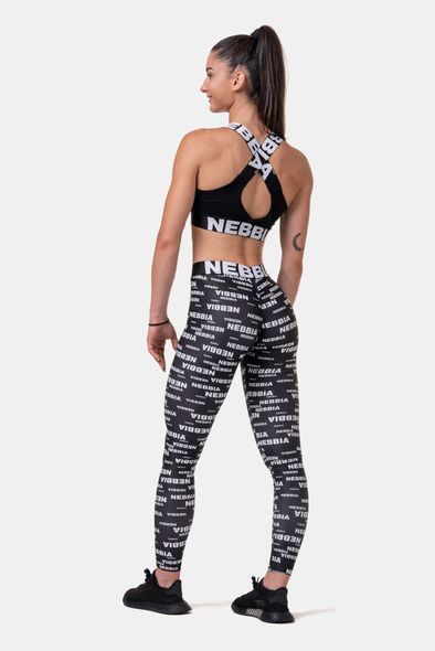 Топ NEBBIA Power Your Hero Iconic Sports Bra 535 Black, S, Black