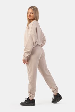 Штани NEBBIA Iconic Mid-Waist Sweatpants 408 Cream, XS, Cream