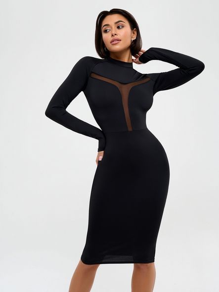 Сукня BONA FIDE Aphrodisiac Dress Black, M, Black