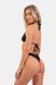 Плавки NEBBIA High Cut V-Shape Bikini Bottom 456 Black, S, Black