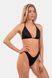 Плавки NEBBIA High Cut V-Shape Bikini Bottom 456 Black, S, Black
