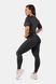 Рашгард NEBBIA Python Snakeskin Mid Sleeve T-Shirt 416 Black, S, Black