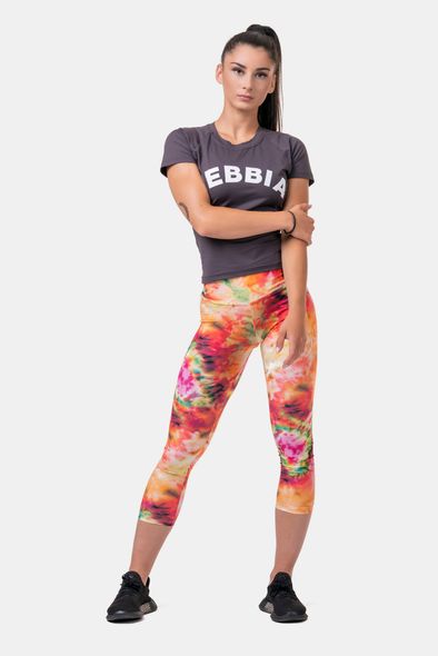 Леггинсы NEBBIA Be Your Own Hero 78 Length Leggings 574 Rainbow, XS, Rainbow