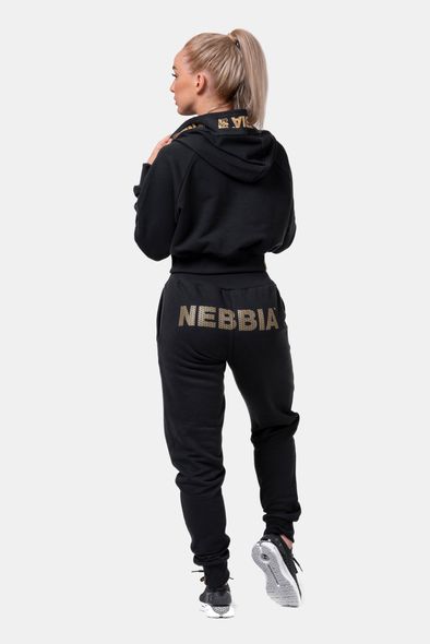 Штани NEBBIA Sweatpants Gold Classic 826 Black, XS, Black