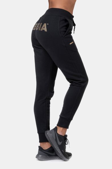 Брюки NEBBIA Sweatpants Gold Classic 826 Black, XS, Black